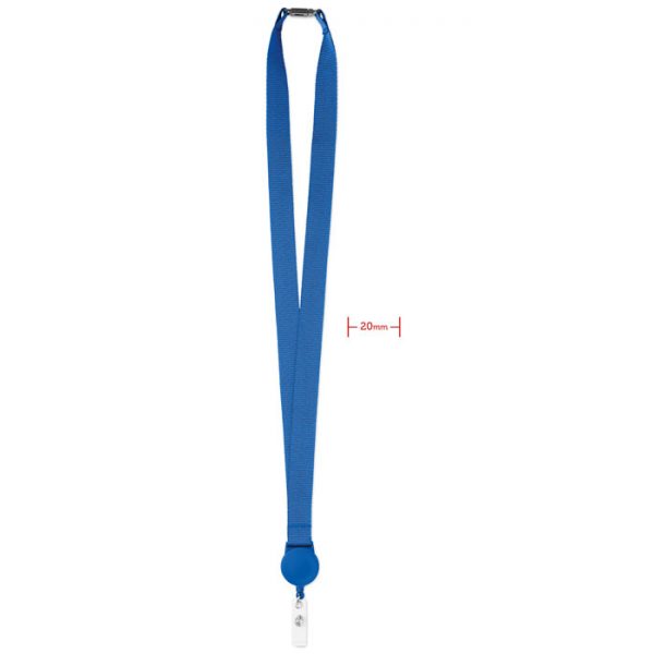 Lanyard retractable clip ZIP LANYARD MO9852-37