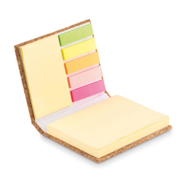 Cork sticky note memo pad VISIONCORK MO9855-13