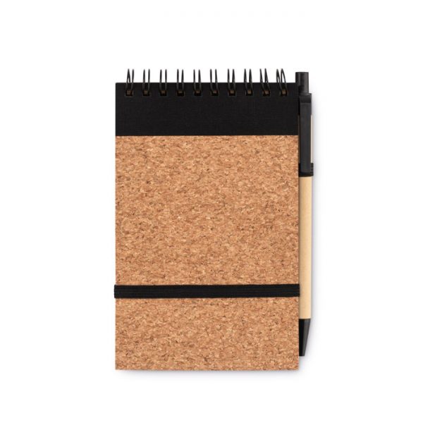 A6 Cork notepad with pen SONORACORK MO9857-03