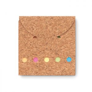 Cork sticky note memo pad FOLDCORK MO9858-13