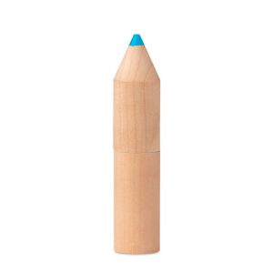 6 pencils in wooden box PETIT COLORET MO9875-40
