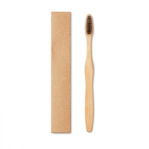 Bamboo toothbrush in Kraft box DENTOBRUSH MO9877-03