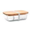 Glass lunchbox with bamboo lid TUNDRA LUNCHBOX MO9962-22