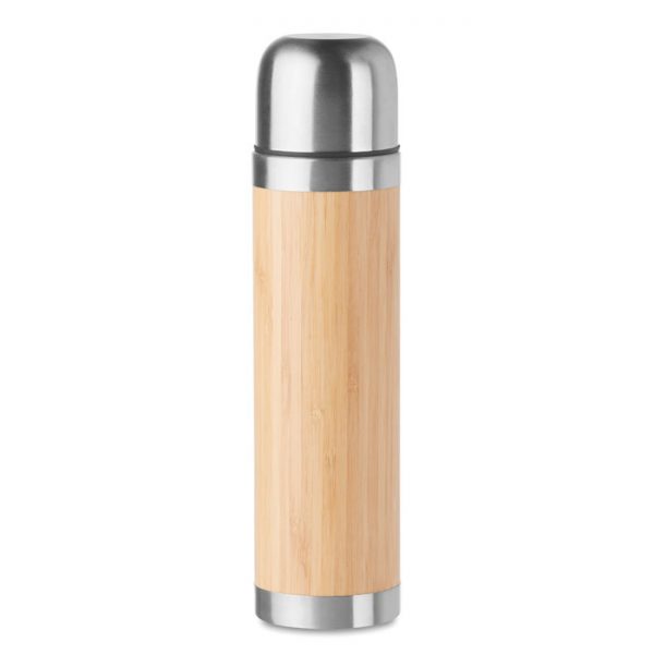 Double wall bamboo cover flask CHAN BAMBOO MO9991-40
