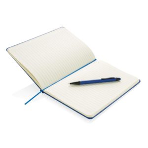 Standard hardcover A5 notebook with stylus pen P773.255