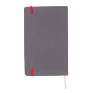 Deluxe fabric notebook with coloured side P773.284