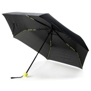 Coloured 21” fiberglass foldable umbrella